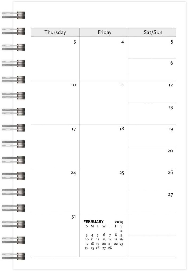 Custom Classic Small Wire Bound HybridPlanners™ (5.5"x8.8") - 2