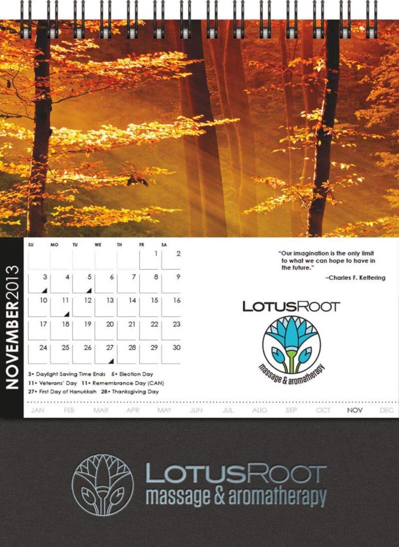 Custom DesktopPlanners™ Square Monthly Planner (5"x5")