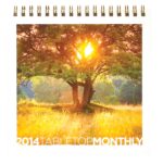 Custom DesktopPlanners™ - TableTop Monthly Planner (6"x6")