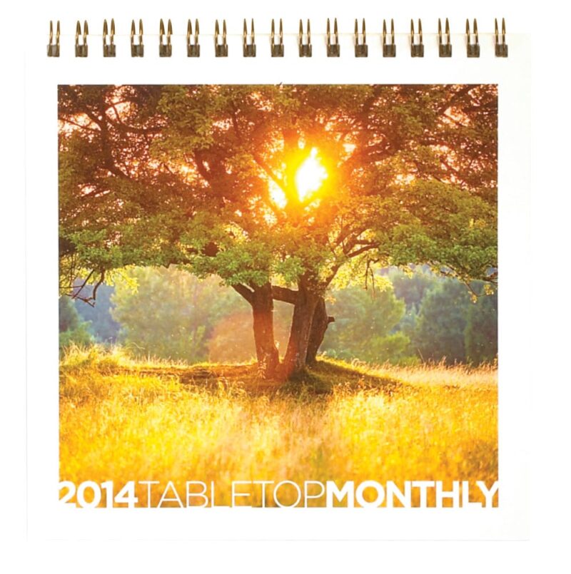Custom DesktopPlanners™ - TableTop Monthly Planner (6"x6")
