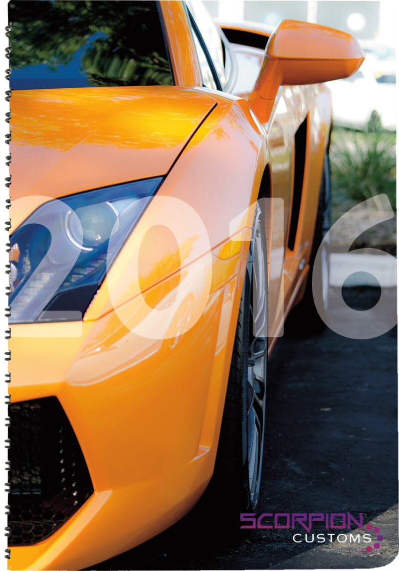 Custom FlexPlanner™ Medium Full-Color Wrap (5.5"x8.5")