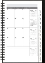 Custom FlexPlanner™ Medium Value Leatherette Organizer (5.5"x8.5") - 1