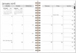 Custom Medium Wired WeeklyPlanners™ (5"x7") - 1