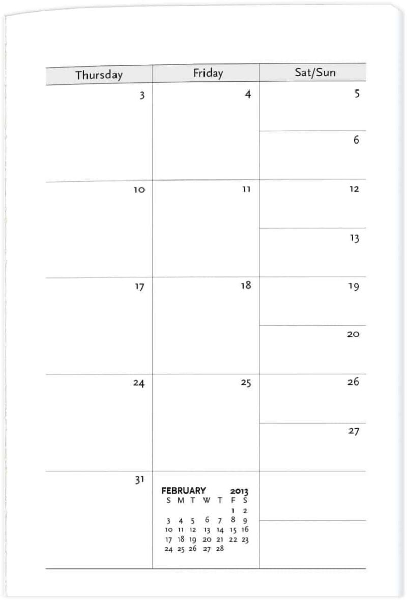 Custom Small HybridPlanners™ PerfectBook™ (5.5"x8.5") - 1