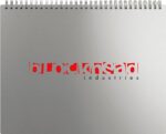 Custom The President™ Alloy Front Monthly Planner w/Chip Back (11"x8.5")