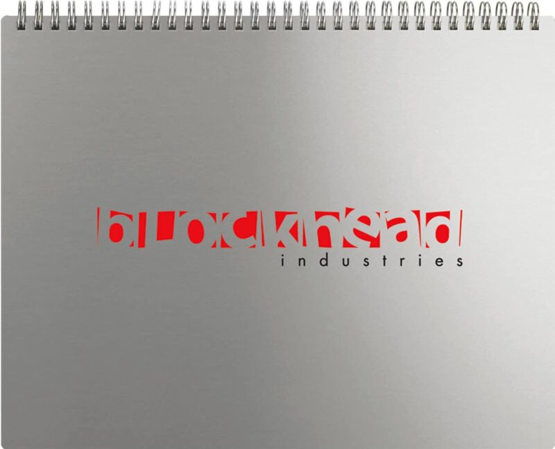 Custom The President™ Alloy Front Monthly Planner w/Chip Back (11"x8.5")