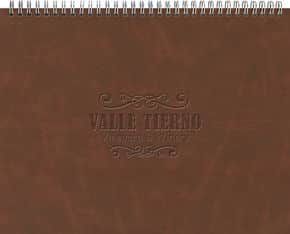 Custom The President™ Leather Front Monthly Planner w/ Chip Back (11"x8.5")