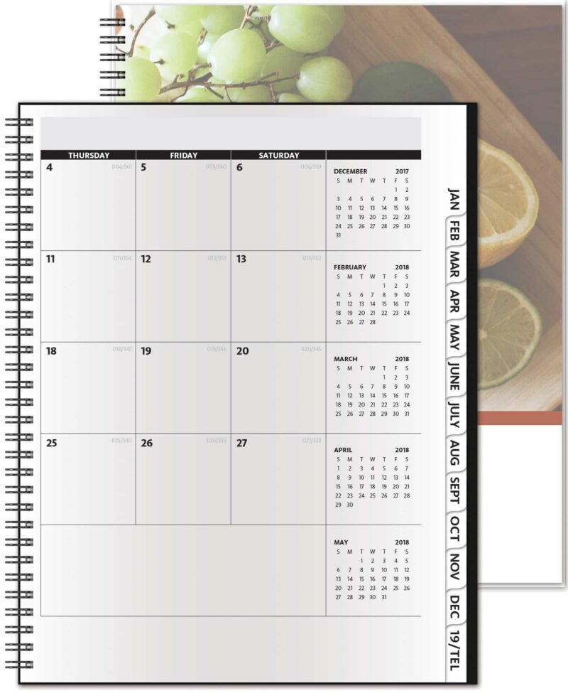 Custom TheAnalyst™ ClearView™ Monthly Planner (8.5"x11") - 1