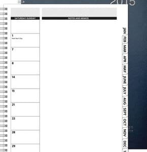 Custom TheDirector™ Leatherette Monthly Planner (8.5"x11")