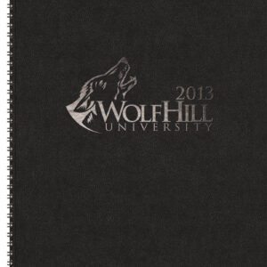 Custom TheDirector™ Monthly Planner w/Leatherette Wraparound (8.5"x11")