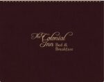 Custom ThePresident™ Monthly Planner w/Leatherette Wraparound (11"x8.5")