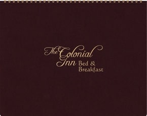 Custom ThePresident™ Monthly Planner w/Leatherette Wraparound (11"x8.5")