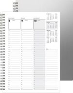 Custom WeeklyOrganizer™ w/Alloy Front & Chip Back (7"x10")