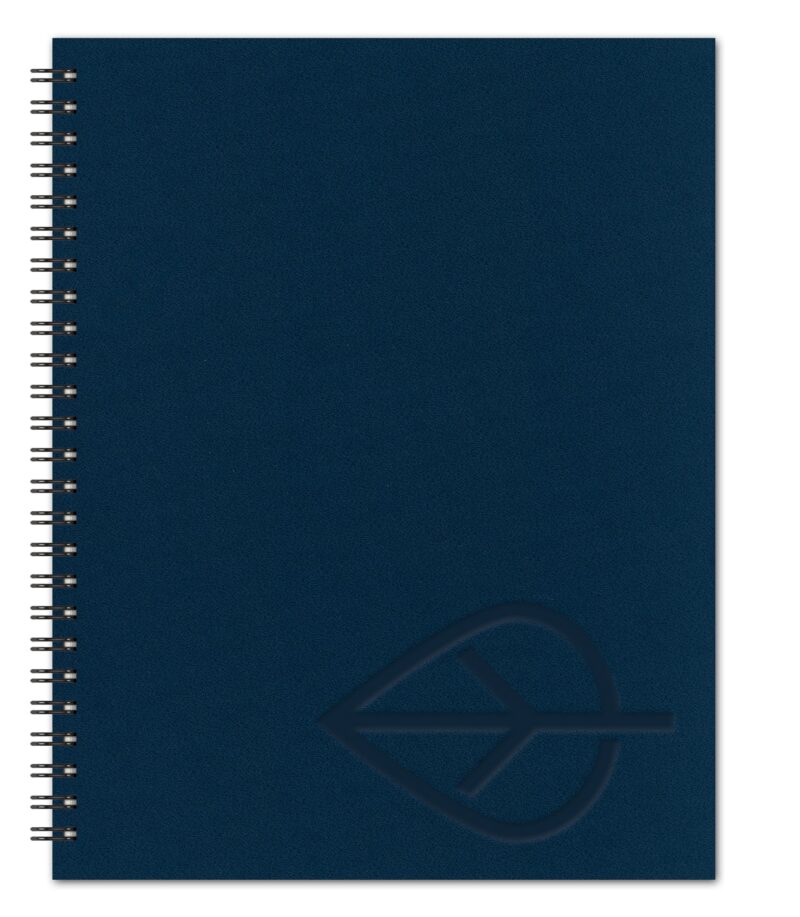 Custom Xeo Planner™ w/Leather Front & Chip Back (7"x8.5") - 4
