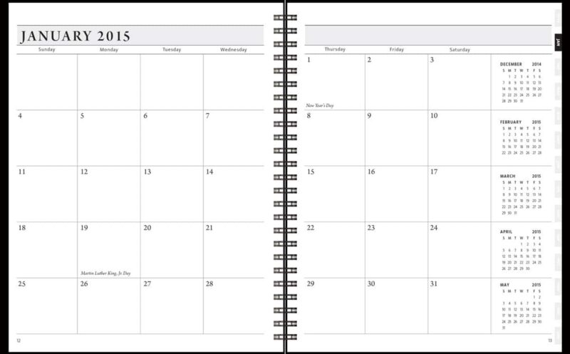 Custom XeoPlanner™ Leatherette Organizer (7"x8.75") - 2