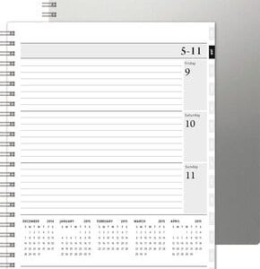 Custom XeoPlanner™ w/Alloy Front & Chip Back (7"x8.75")