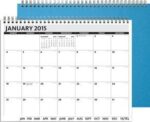 Custom The President™ HardCover Monthly Planner (11"x8.5") - 1