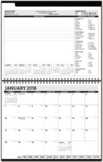 Custom The President™ HardCover Monthly Planner (11"x8.5") - 2